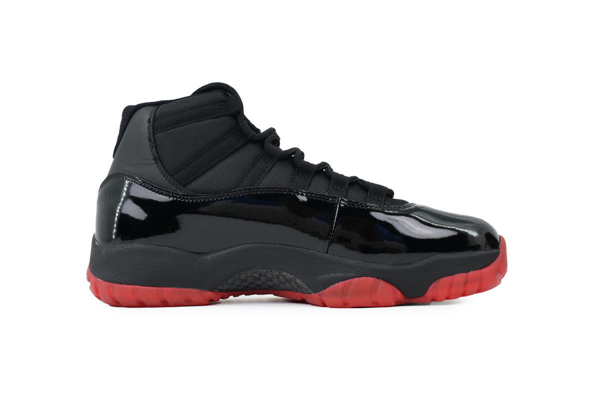 PK God Air Jordan 11 Retro New Black Red 378037-326