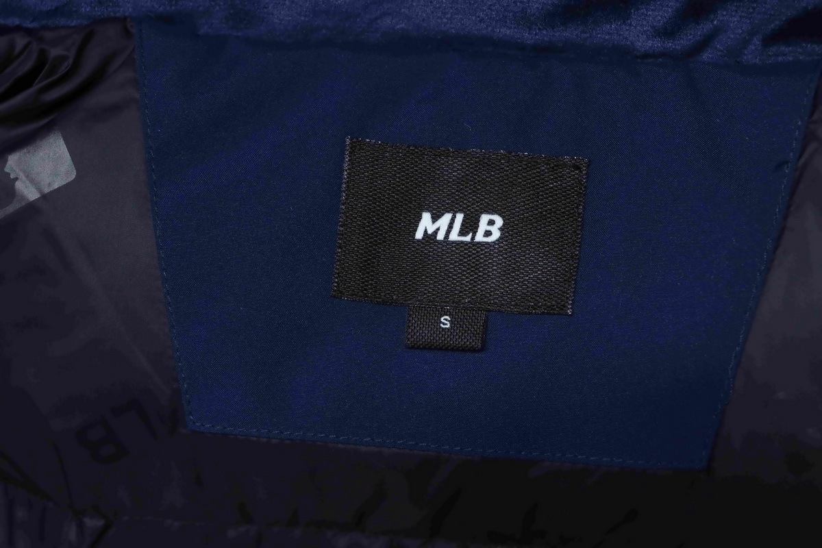  MLB  Second generation large fur collar workwear blue
