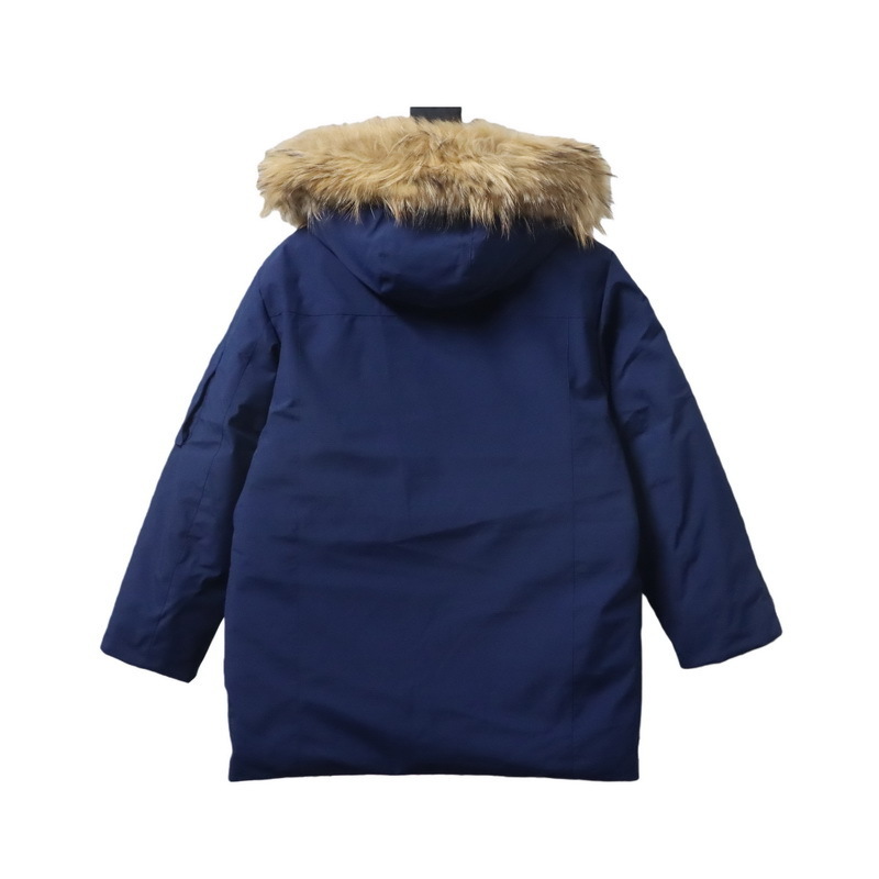  MLB  Second generation large fur collar workwear blue