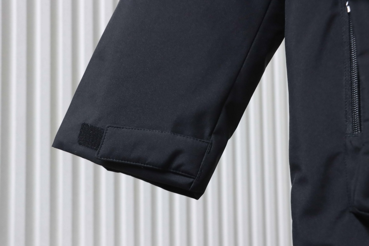 MLB Second generation large fur collar workwear black