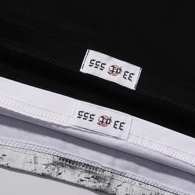 Godspeed 1969 Crew Neck T-shirt #7068 Black/White