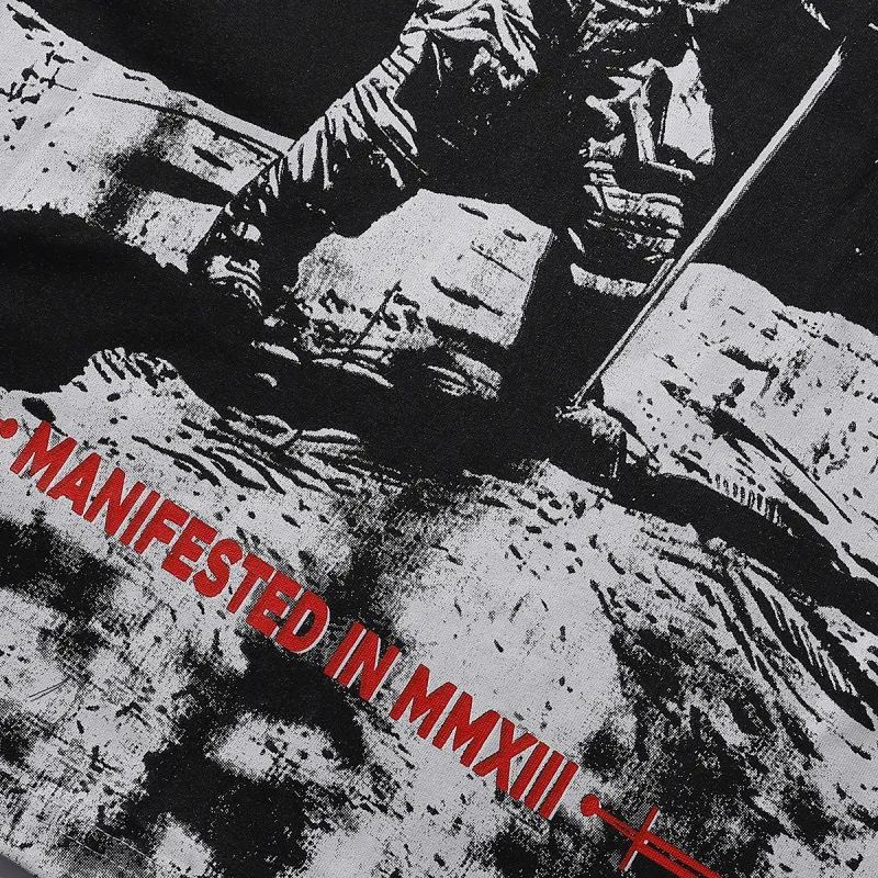 Godspeed 1969 Crew Neck T-shirt #7068 Black/White