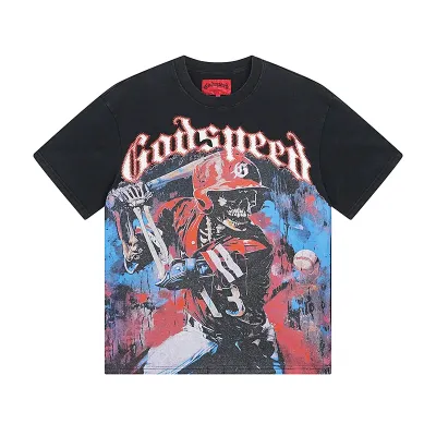 Godspeed Grandslam T-shirt #1017 Black Wash 01