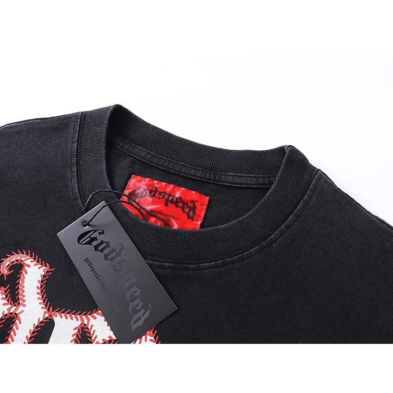 Godspeed Grandslam T-shirt #1017 Black Wash