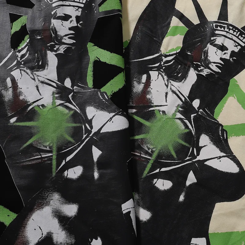 Godspeed Modern Liberty T-shirt #7067 Black/Apricot