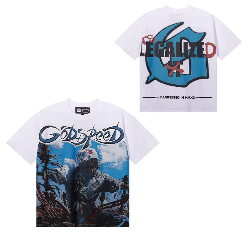 Godspeed Outdoor T-Shirt #7081 Brown/White/Black