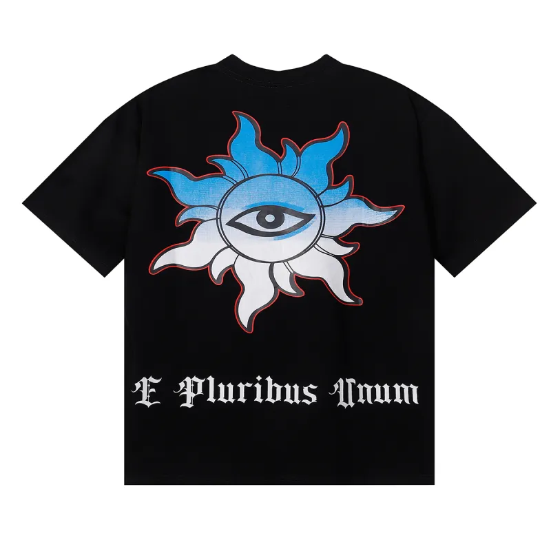 Godspeed Supercar Beach Road T-Shirt #7075 Blue/White/Black