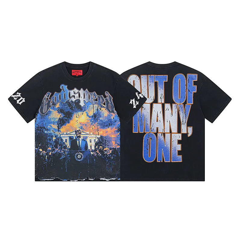 Godspeed V.O.D 2024 T-Shirt #1010 Black Wash