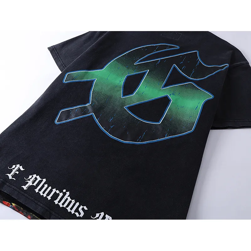  Godspeed Life's A Gamble T-shirt #1013 Black Wash