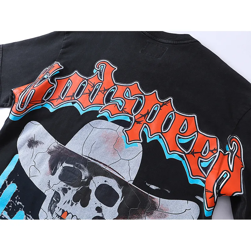 Godspeed Goldie T-Shirt #1018 Black Washed