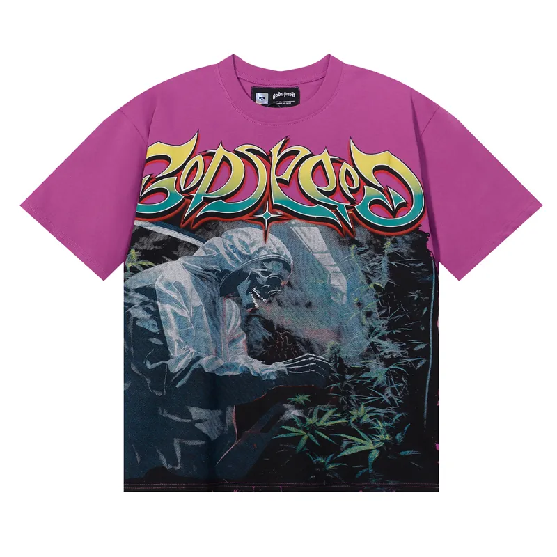 Godspeed Indoor Ice T-Shirt #7080 Purple/Yellow/Black