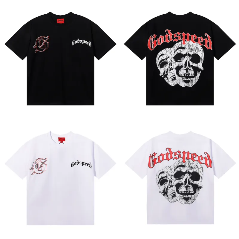 Godspeed Last Laugh T-shirt #7071 Black/White