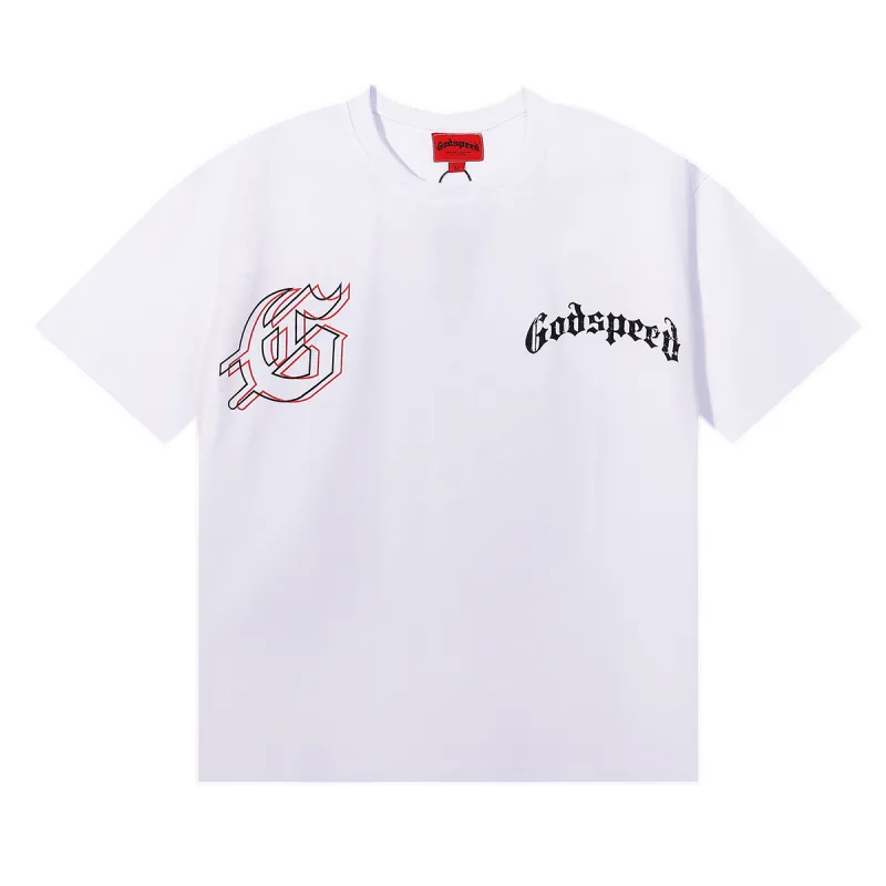 Godspeed Last Laugh T-shirt #7071 Black/White