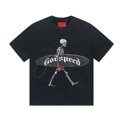 Godspeed Surf Day Tee #1025 Black 01