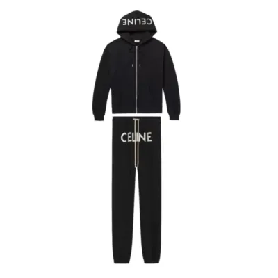 Celine Tracksuit Black 01