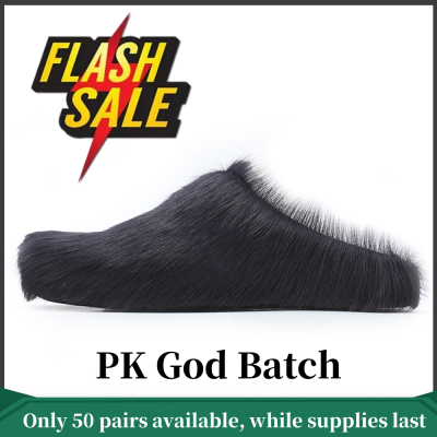 Marni Long hair Calfskin Fussbett Sabot Black SBMR000600P412200N99 01