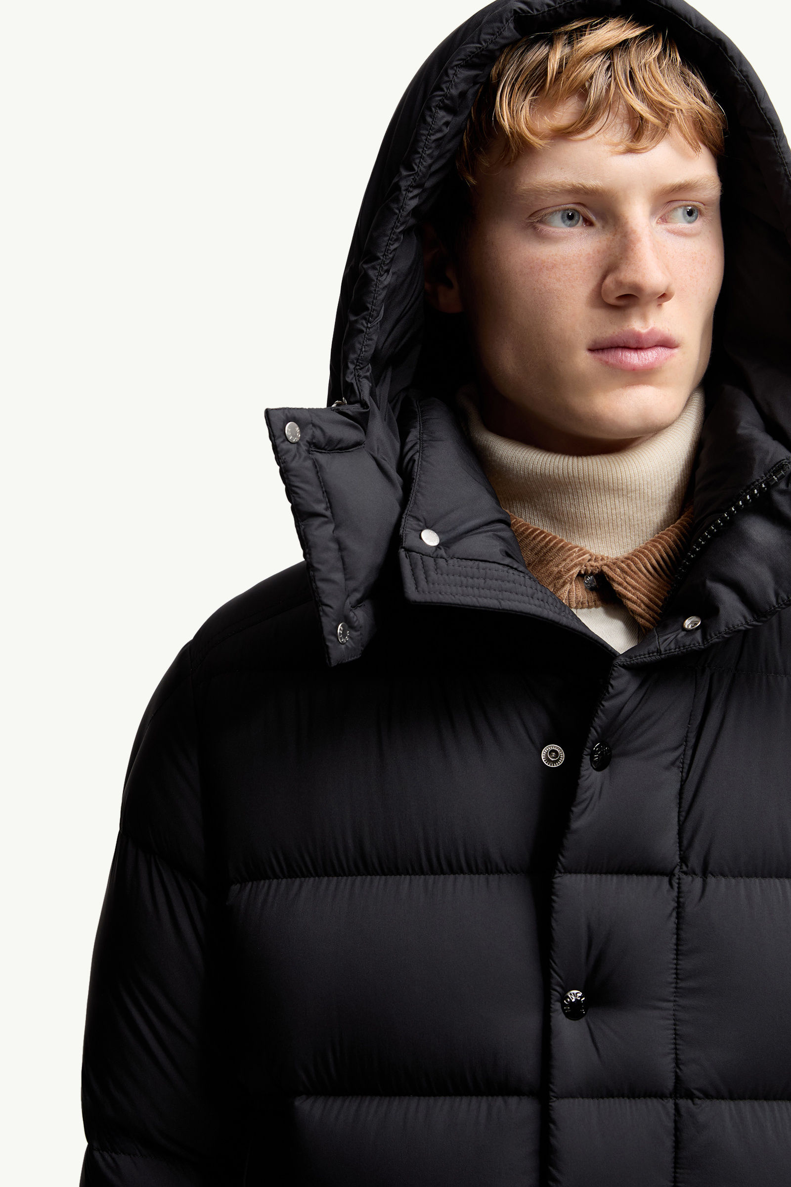 Moncler Maya 70 Hooded Short Down Jacket