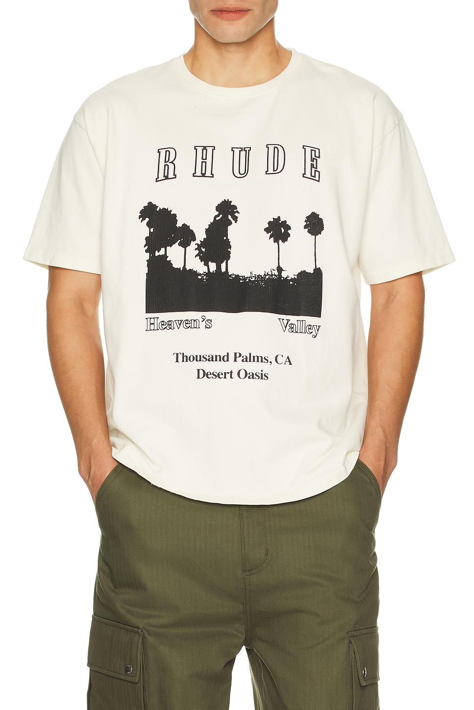 Rhude Thousand Palms Graphic T-Shirt