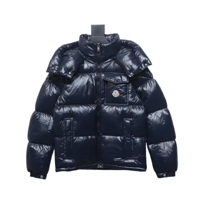 Moncler  Montbeliard  Men's and Women's Down Jackets  Black 01