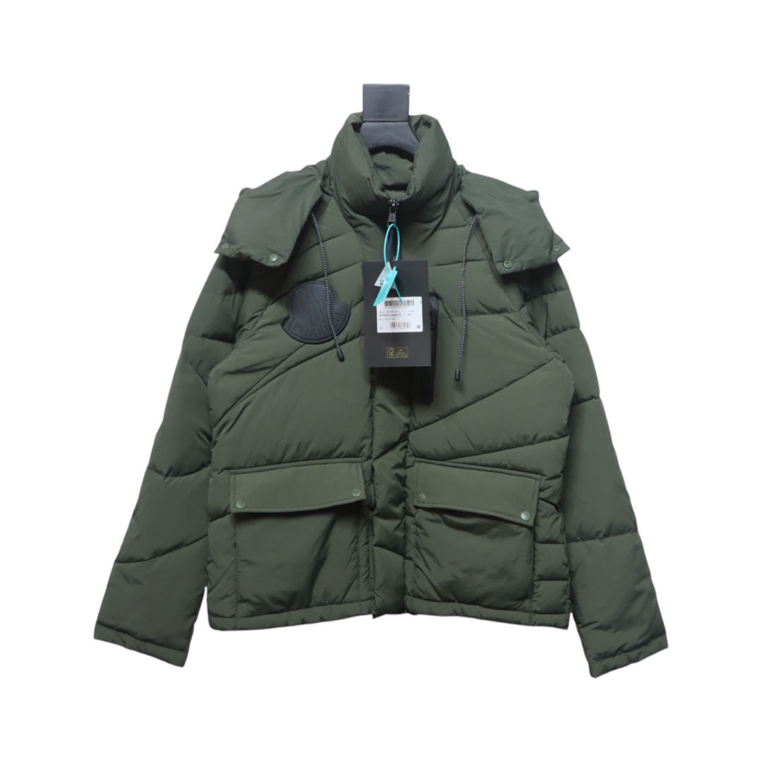 moncler  unisex down jacket  green 