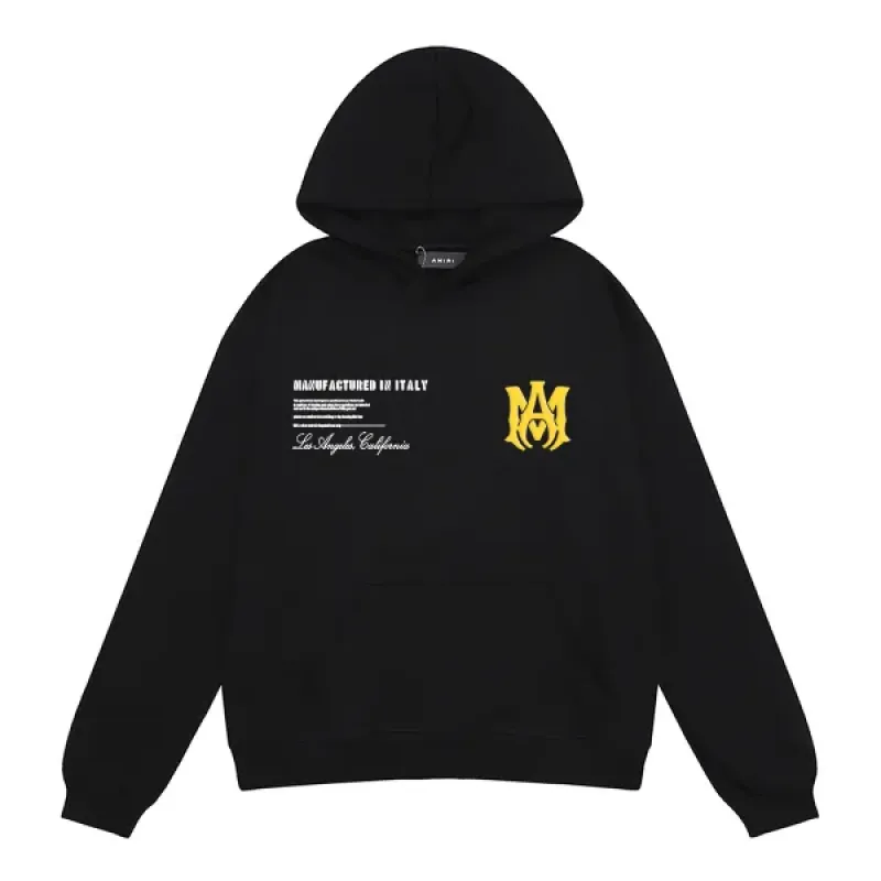 AMIRI Arts District Hoodie #9280 Black/White