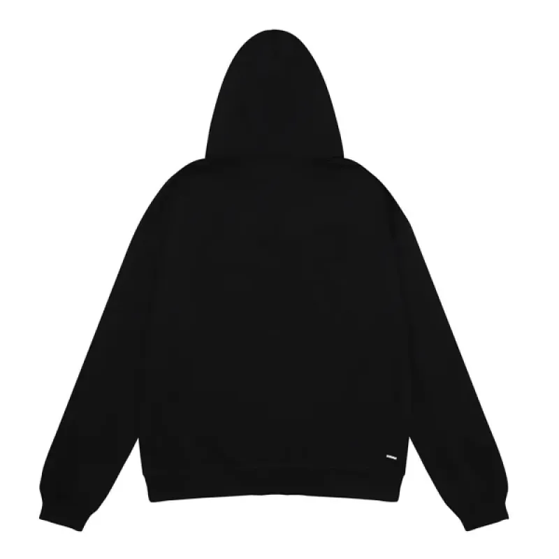 AMIRI Staggered Hoodie #9288 Black/White