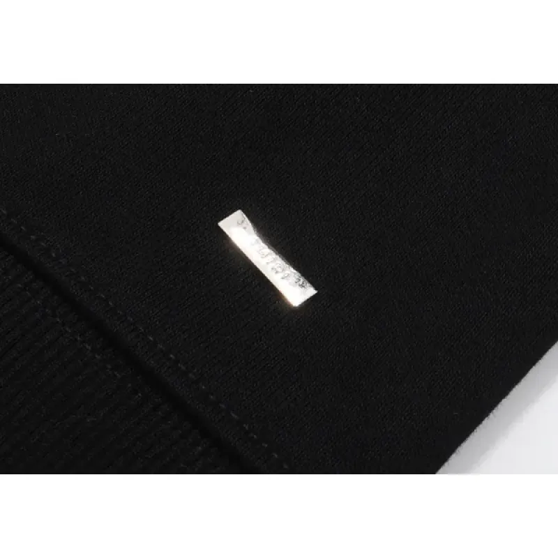 AMIRI Staggered Hoodie #9288 Black/White
