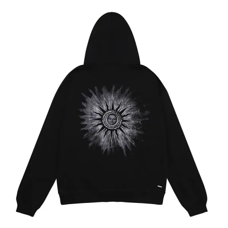 AMIRI Sun Hoodie #9278 Black/White