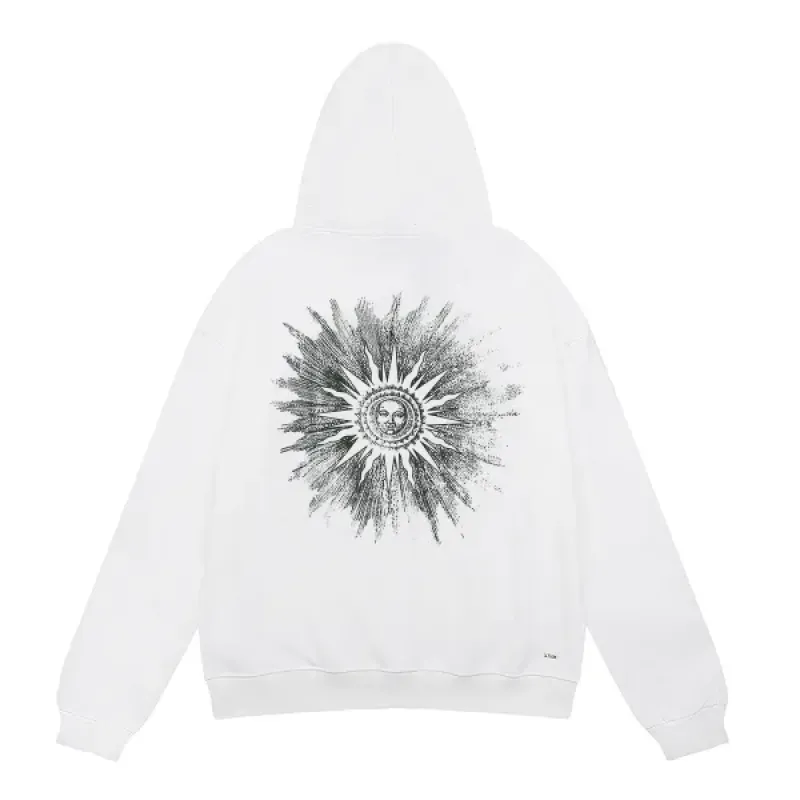AMIRI Sun Hoodie #9278 Black/White