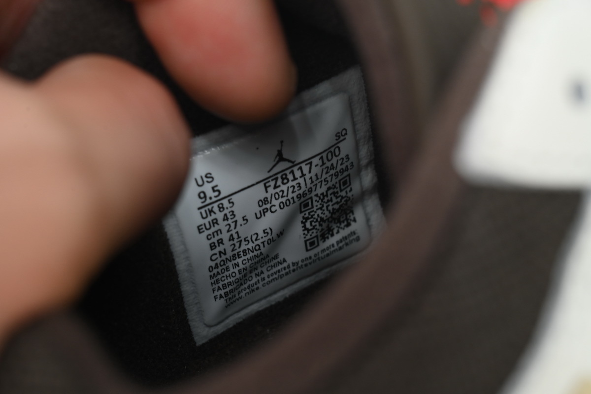 PK God Batch Jordan 2 Travis Scott x Jordan Cut The Check Nice Kicks White Brown FZ8117-100