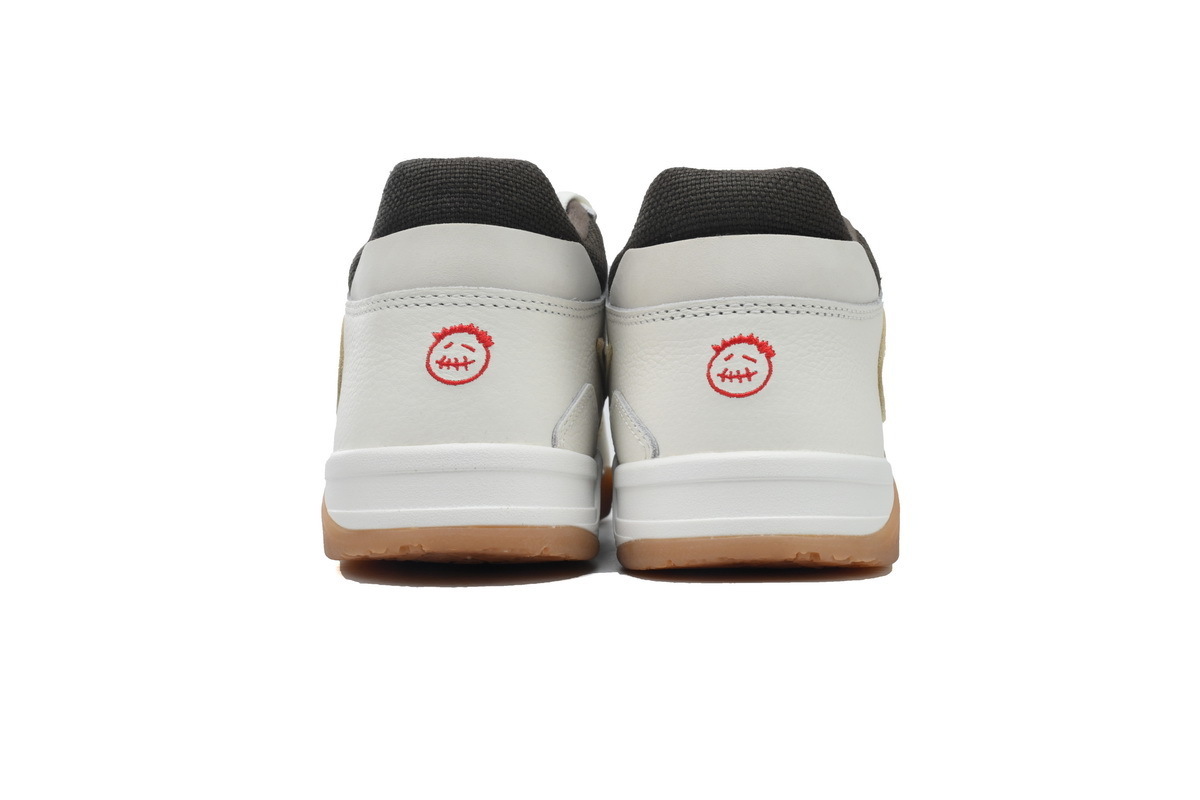 PK God Batch Jordan 2 Travis Scott x Jordan Cut The Check Nice Kicks White Brown FZ8117-100