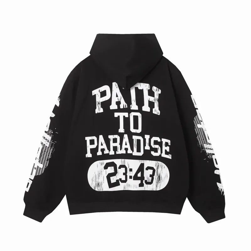 Hellstar Path To Paradise Hoodie #3098 Black/Green