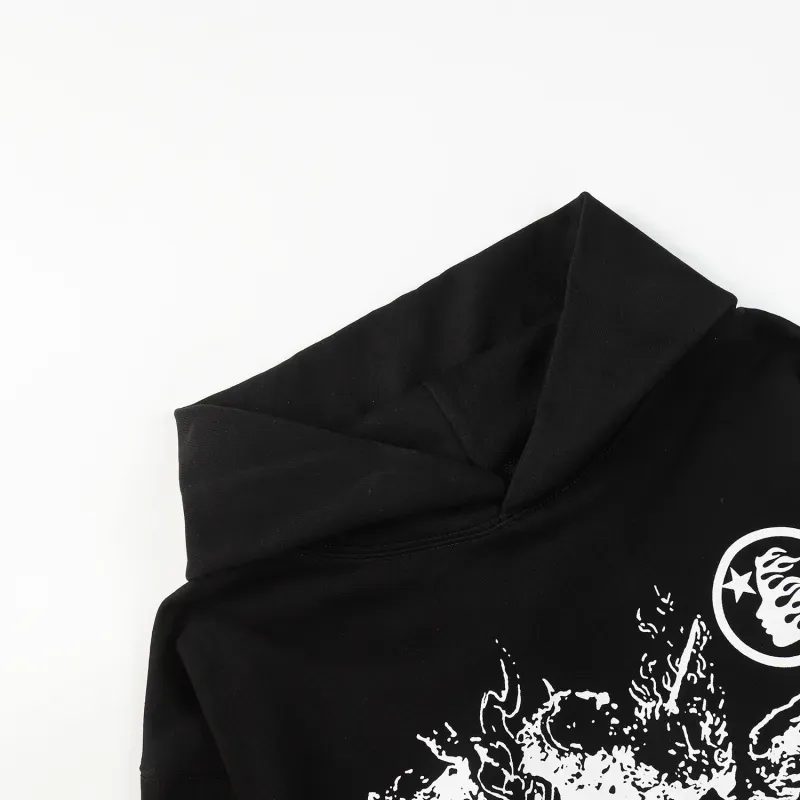 Hellstar Path To Paradise Hoodie #3098 Black/Green