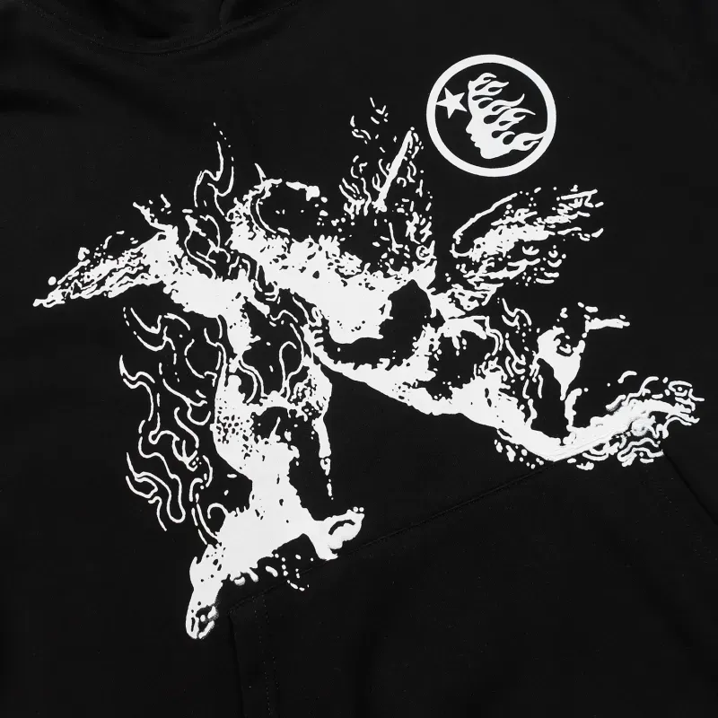 Hellstar Path To Paradise Hoodie #3098 Black/Green