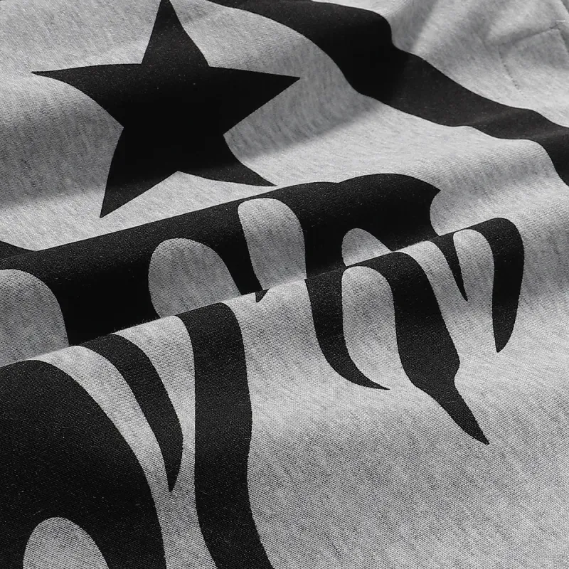 Hellstar Speed Hoodies #2230 Black White/Gray/Yellow