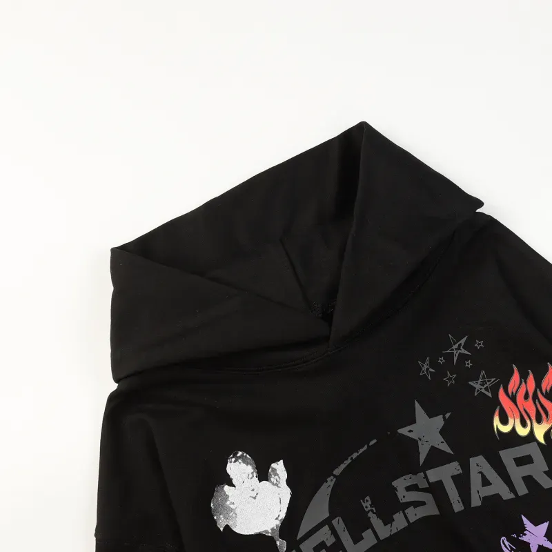 Hellstar Studio Summer Love Hoodie #3100 Black