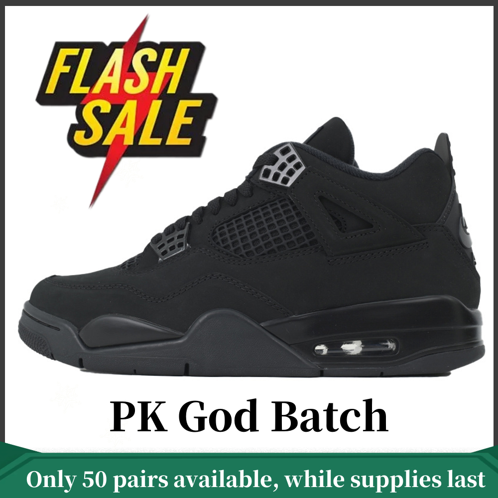 PK God Batch Air Jordan 4“Black Cat”  2025-FV5029-010