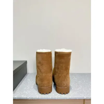 PK God Batch Balenciaga Brown Alaska Low Boot PB 241028 02