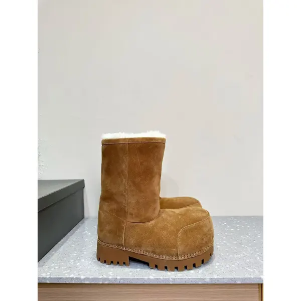 PK God Batch Balenciaga Brown Alaska Low Boot PB 241028