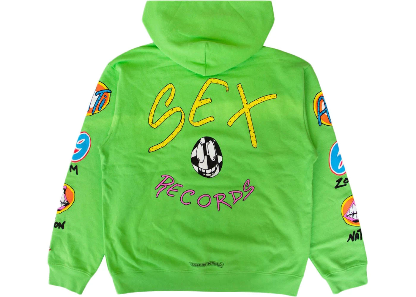 Chrome Hearts Matty Boy Sex Records Hoodie Citrus