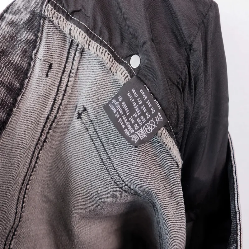 Godspeed Casual Comfort Holes Straight Jeans #8211 Smoky Gray