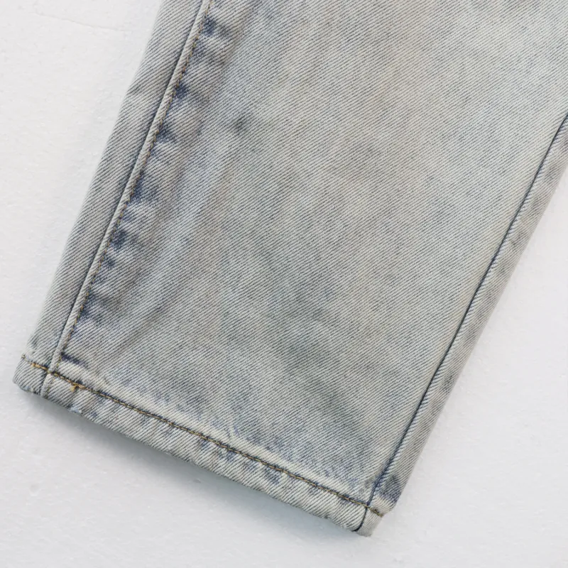 Godspeed Streetwear Denim Straight Biker Jeans #8209 Blue