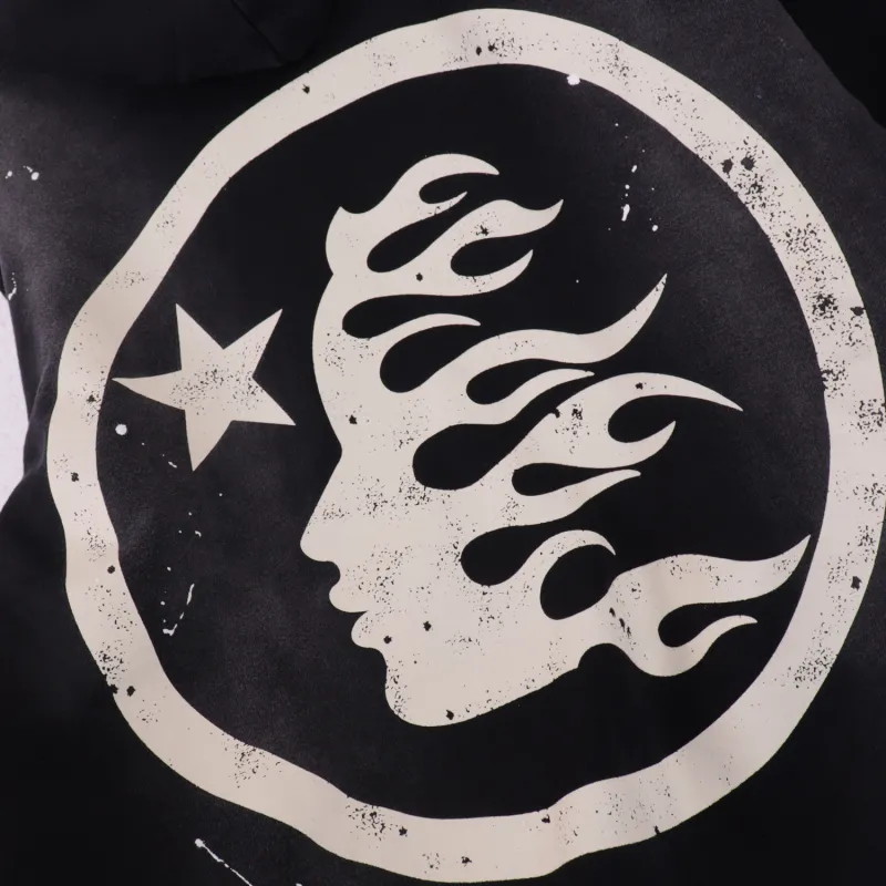 Hellstar Hstar Hoodie & Sweatpants Set #8201-5669 Black