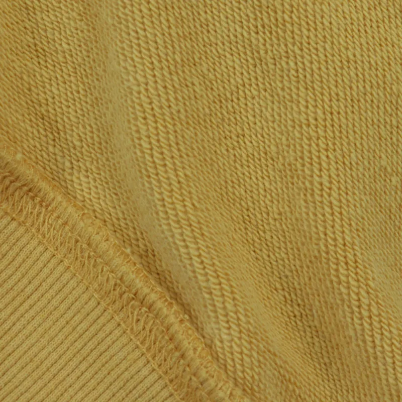 Hellstar Terry Fabric Crewneck #7545 Yellow/White