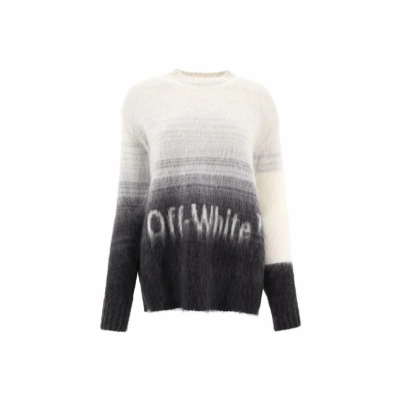 Off-White Gradient Logo Knitwear Multi 01