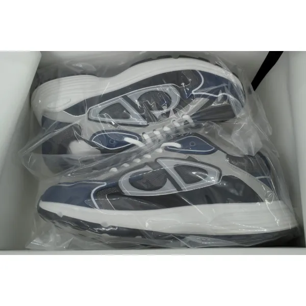 PK God Batch Dior B30 Countdown Sneaker Black Blue Gray