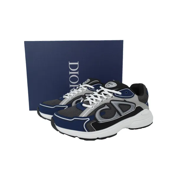 PK God Batch Dior B30 Countdown Sneaker Black Blue Gray