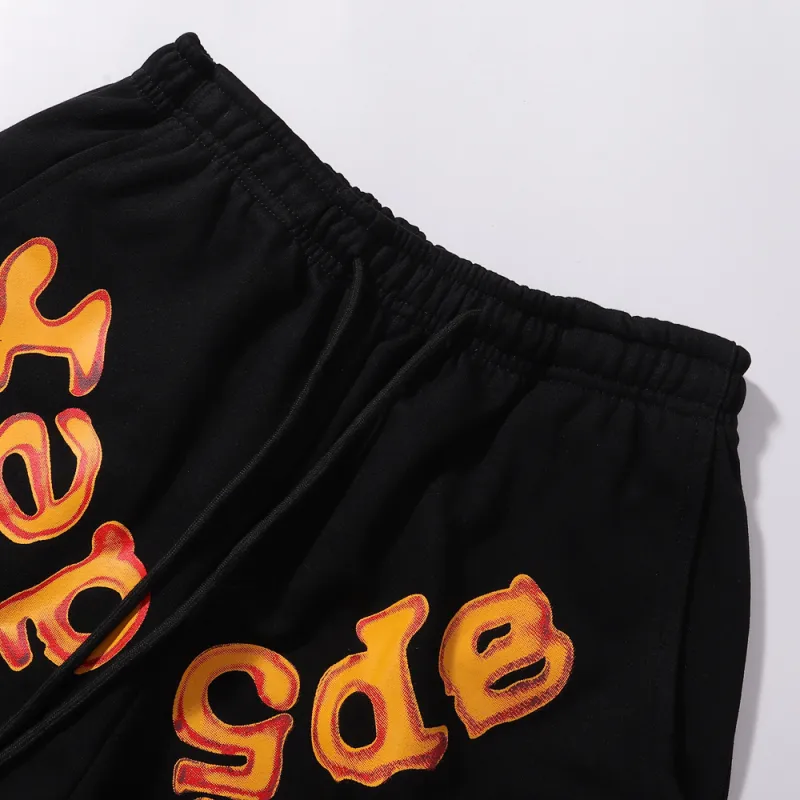 Sp5der OG Web V2 Hoodie & Sweatpant Set Black #8228