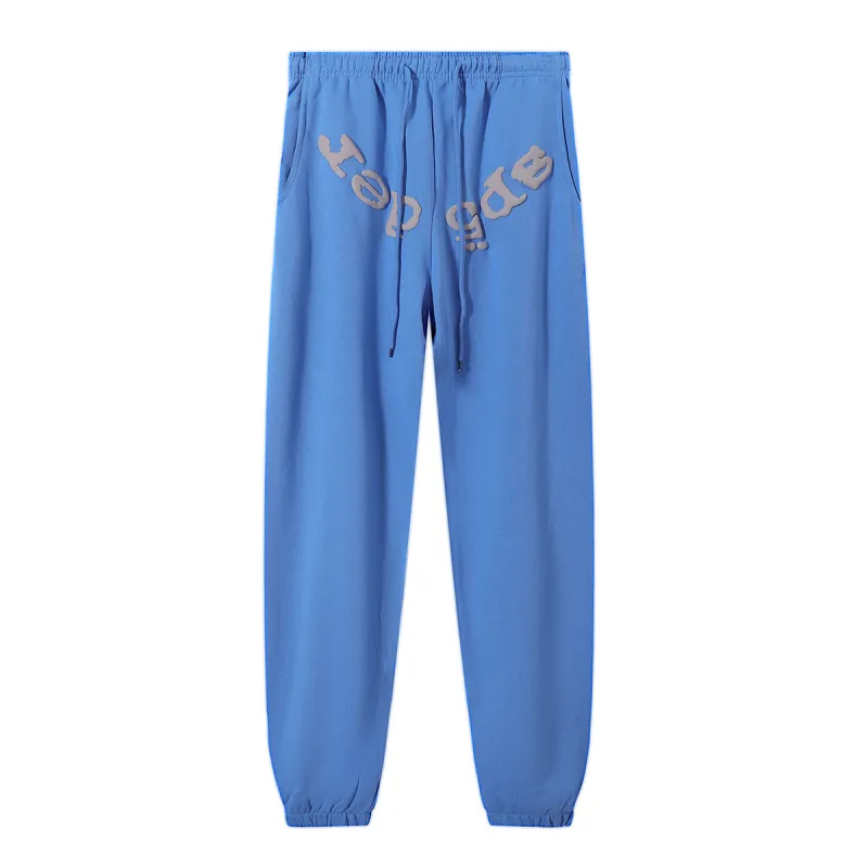 Sp5der OG Web V2 Hoodie & Sweatpant Set Dusty Blue #8225