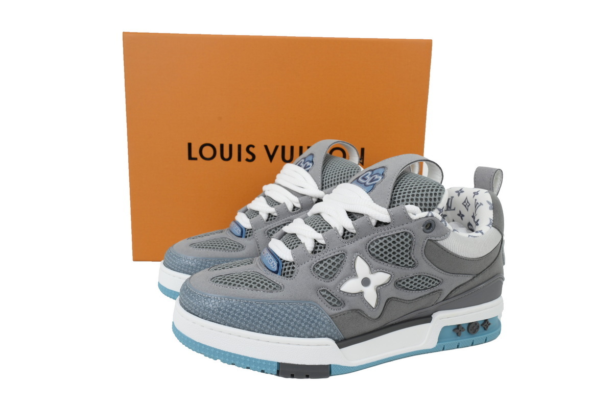  LOUIS VUITTON Light Gray Blue